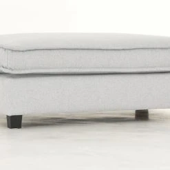 Veke Löhö Rahi Vaaleanharmaa Solid 84, Mustat Jalat