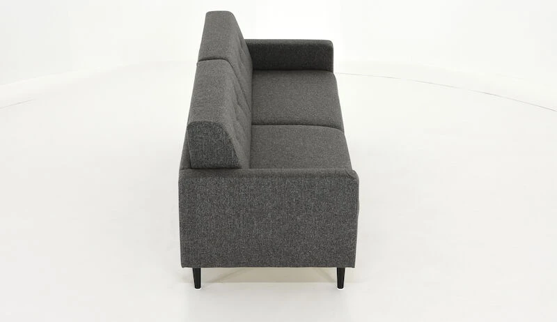 Veke Munchen 3-istuttava Vuodesohva Musta Surprise BVDT 7 Veke Munchen 3-istuttava Vuodesohva Musta Surprise BVDT - Image 5