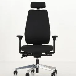 Veke Office 50 Työtuoli Musta Nahka -Veke Myymälä Veke Office 50 tyotuoli musta nahka 0 0