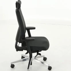 Veke Office 50 Työtuoli Musta Nahka -Veke Myymälä Veke Office 50 tyotuoli musta nahka 4 2