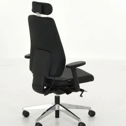 Veke Office 50 Työtuoli Musta Nahka -Veke Myymälä Veke Office 50 tyotuoli musta nahka 6 1