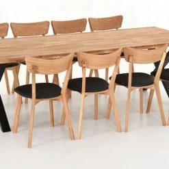 Veke Orvo-Koto 8-hengen Ruokailuryhmä öljytty Tammi -Veke Myymälä Veke Orvo Koto 8 hengen ruokailuryhma oljytty tammi 1 1