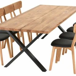 Veke Orvo-Koto 8-hengen Ruokailuryhmä öljytty Tammi -Veke Myymälä Veke Orvo Koto 8 hengen ruokailuryhma oljytty tammi 3 1