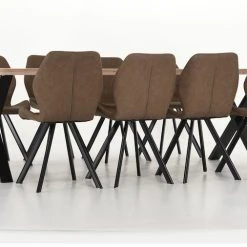 Veke Orvo-Punnus 8-hengen Ruokailuryhmä Valkoöljytty Tammi/konjakki -Veke Myymälä Veke Orvo Punnus 8 hengen ruokailuryhma valkooljytty tammi konjakki 1 0