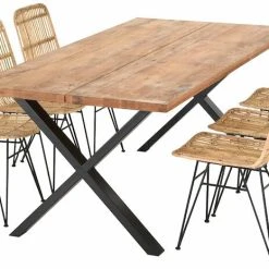 Veke Orvo-Pyry 6-hengen Ruokailuryhmä ölytty Tammi/luonnonväri -Veke Myymälä Veke Orvo Pyry 6 hengen ruokailuryhma olytty tammi luonnonvari 3 1