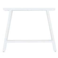 Eureka Pukki Metallijalat Valkoinen (sis. 2 Jalkaa)