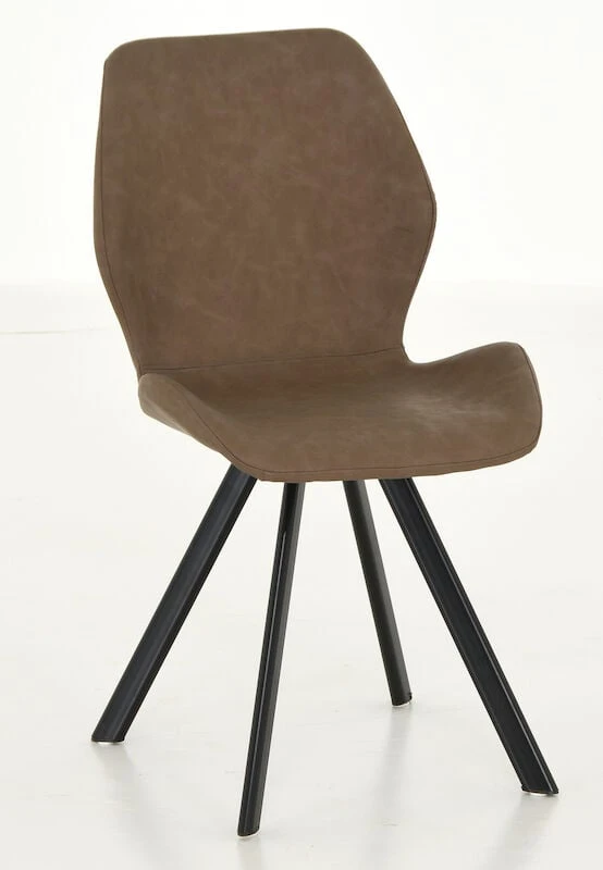 Veke Punnus Tuoli Konjakki PU-keinonahka 8 Veke Punnus Tuoli Konjakki PU-keinonahka - Image 6