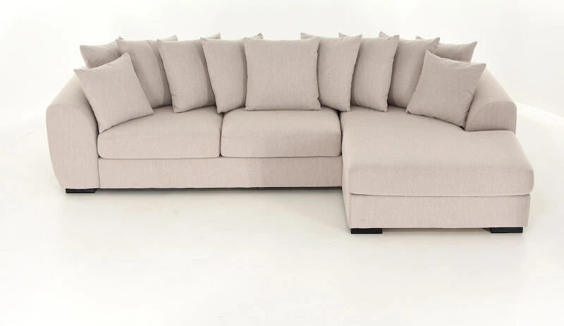 Veke Rusko Divaanisohva Oikea Hiekka Ronda 09, Wenge Jalat - Image 3