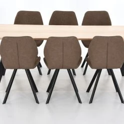 Veke Saarni-Punnus 6-hengen Ruokailuryhmä Saarni/musta/konjakki -Veke Myymälä Veke Saarni Punnus 6 hengen ruokailuryhma saarni musta konjakki 0 1