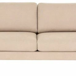 Veke Saarni Sohva 3,5 Istuttava Beige Thomas 06, Jalat RI-18 Valkoinen öljytty Tammi