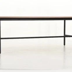 Veke Stil Ruokapöytä 250x95 Cm Valkopesty Tammi/musta -Veke Myymälä Veke Stil ruokapoyta 250x95 cm valkopesty tammi musta 1 0