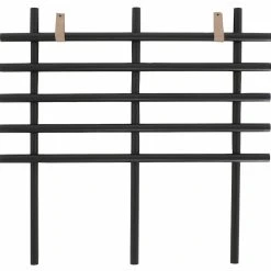 Veke Tanko Sängynpääty 125 Cm Musta