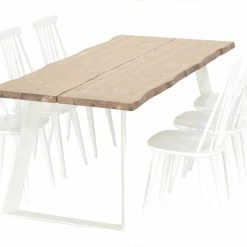 Veke Triangel-Lotta 6-hengen Ruokailuryhmä, Valkoinen Antiikki