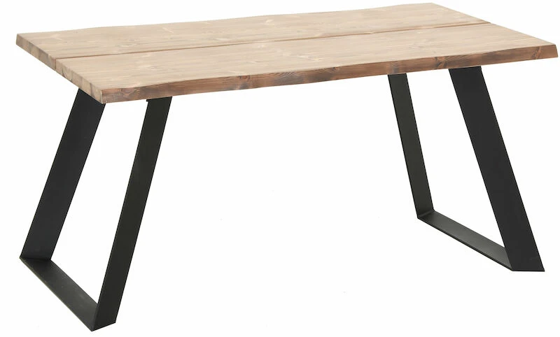 Veke Triangel Lankkupöytä 150x88 Cm Antiikkipetsattu/musta 8 Veke Triangel Lankkupöytä 150x88 Cm Antiikkipetsattu/musta - Image 6