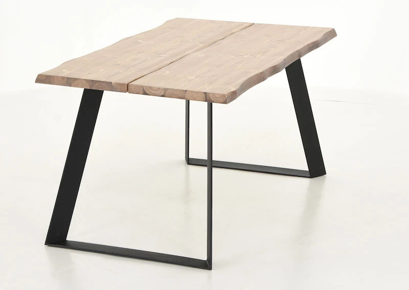 Veke Triangel Lankkupöytä 150x88 Cm Antiikkipetsattu/musta 3 Veke Triangel Lankkupöytä 150x88 Cm Antiikkipetsattu/musta