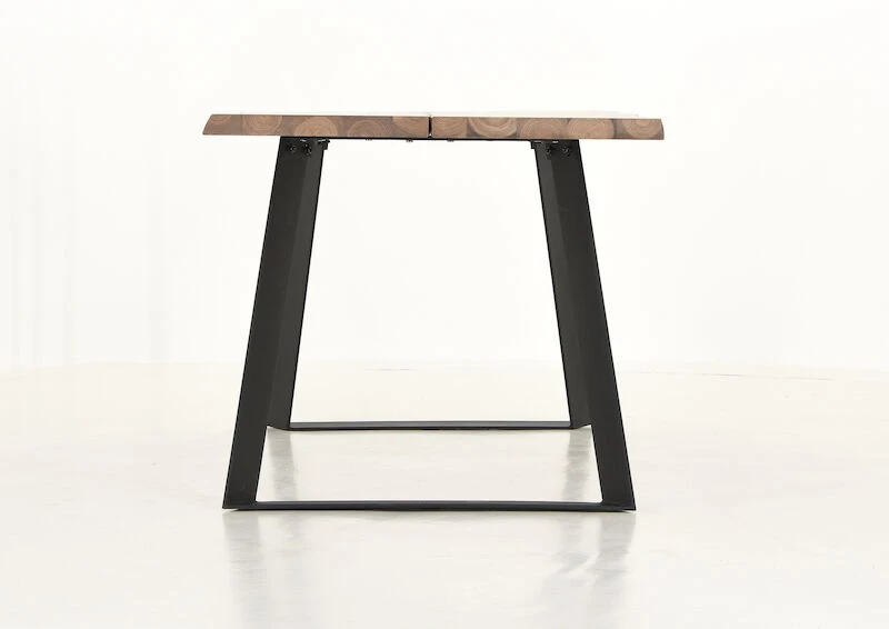 Veke Triangel Lankkupöytä 150x88 Cm Antiikkipetsattu/musta 6 Veke Triangel Lankkupöytä 150x88 Cm Antiikkipetsattu/musta - Image 4