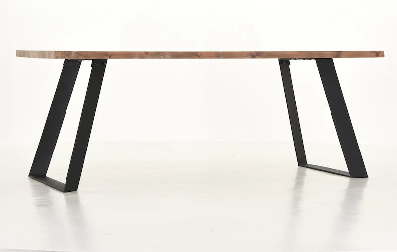 Veke Triangel Lankkupöytä 200x88 Cm Antiikkipetsattu/musta 7 Veke Triangel Lankkupöytä 200x88 Cm Antiikkipetsattu/musta - Image 5