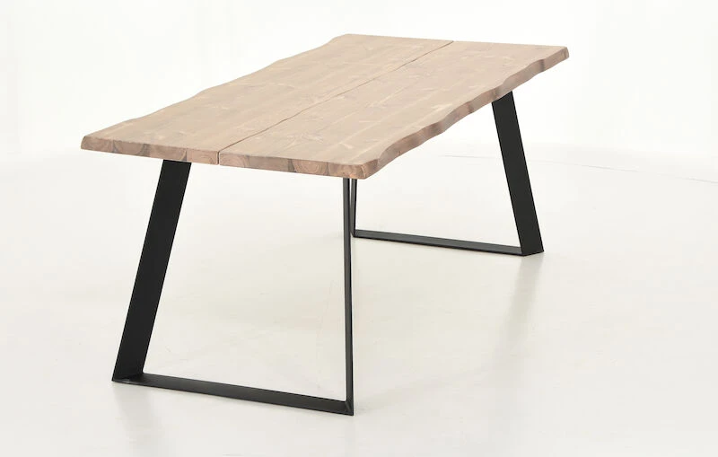 Veke Triangel Lankkupöytä 200x88 Cm Antiikkipetsattu/musta 3 Veke Triangel Lankkupöytä 200x88 Cm Antiikkipetsattu/musta