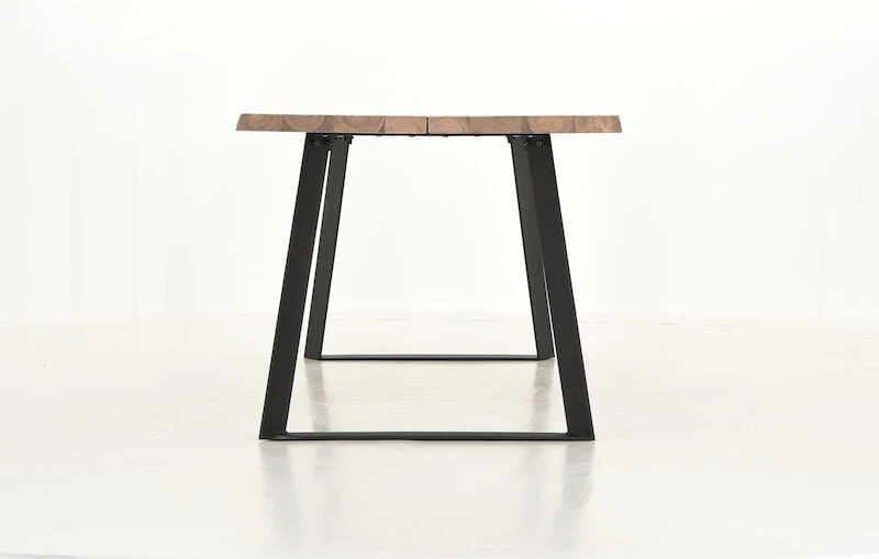 Veke Triangel Lankkupöytä 200x88 Cm Antiikkipetsattu/musta 6 Veke Triangel Lankkupöytä 200x88 Cm Antiikkipetsattu/musta - Image 4