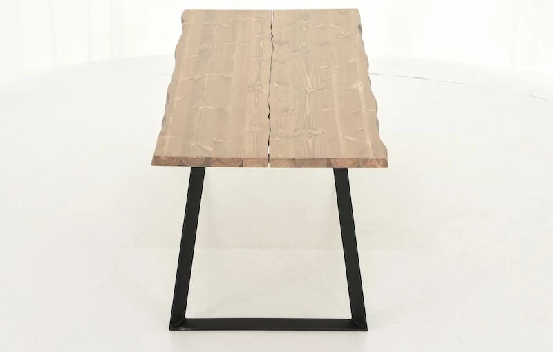 Veke Triangel Lankkupöytä 200x88 Cm Antiikkipetsattu/musta 5 Veke Triangel Lankkupöytä 200x88 Cm Antiikkipetsattu/musta - Image 3