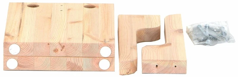 Veke Tyvi Penkin Jalat + Tukipuut Puuvalmis 4 Veke Tyvi Penkin Jalat + Tukipuut Puuvalmis - Image 2