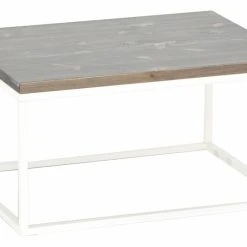 Veke Uoma Sohvapöytä 60x80 Cm Savunharmaa/valkoinen -Veke Myymälä Veke Uoma sohvapoyta 60x80 cm savunharmaa valkoinen 1 1 1