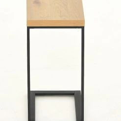 Eureka Bergen Apupöytä Tammi/musta -Veke Myymälä Veke Viilu apupoyta tammi musta 4 2