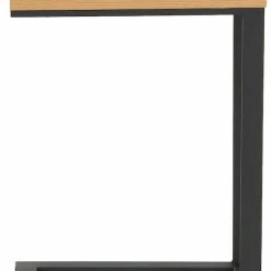 Eureka Bergen Apupöytä Tammi/musta -Veke Myymälä Veke Viilu apupoyta tammi musta 8 1