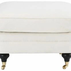 Veke Hetki Rahi Luonnonvalkoinen Solid 03, Messinki/musta Jalat -Veke Myymälä Veke hetki rahi luonnonvalkoinen