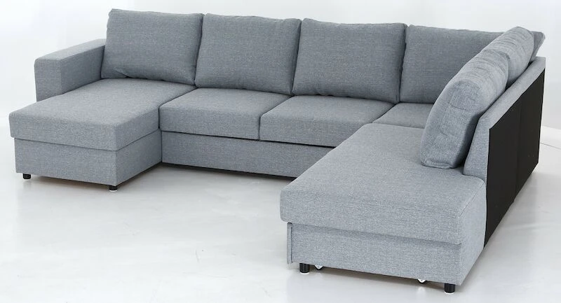 Veke Verona U-kulmavuodesohva Oikea Vaaleanharmaa Portland 90 7 Veke Verona U-kulmavuodesohva Oikea Vaaleanharmaa Portland 90 - Image 5