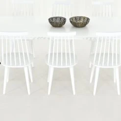 Vojens-Lotta 6-hengen Ruokailuryhmä Valkoinen -Veke Myymälä Vojens Lotta ruokailuryhma 6 hengen valkoinen 0 2