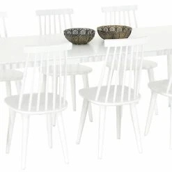 Vojens-Lotta 6-hengen Ruokailuryhmä Valkoinen -Veke Myymälä Vojens Lotta ruokailuryhma 6 hengen valkoinen 1 1