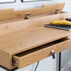 Veke Aarni Työpöytä Tammi/musta -Veke Myymälä aarni tyopoyta web 13