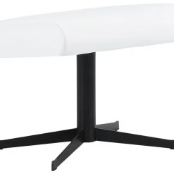 Veke Aava Rahi Valkoinen 7016 Nahka, Musta Elegance Jalka -Veke Myymälä aava rahi valkoinen7016 3