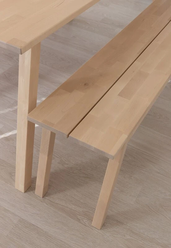 Veke Ahvo Lankkupenkki 35x150 Cm Lakattu Koivu 6 Veke Ahvo Lankkupenkki 35x150 Cm Lakattu Koivu - Image 4