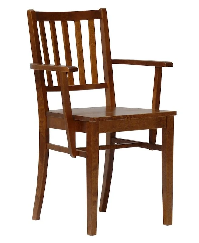 Eureka Aino Seniorituoli, Pähkinä Petsattu Koivu 4 Eureka Aino Seniorituoli, Pähkinä Petsattu Koivu - Image 2