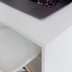 Veke Alava Työpöytä 85x43 Cm Valkoinen