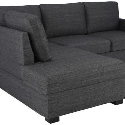 Veke Alva Avokulmavuodesohva Vasen Antrasiitti Adria Zemin 750 -Veke Myymälä alva2a 750 vasen 4