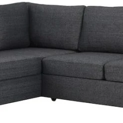 Veke Alva Avokulmavuodesohva Vasen Antrasiitti Adria Zemin 750 -Veke Myymälä alva2a 750 vasen 1