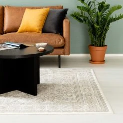 Veke Scandic Copenhagen 3-istuttava Sohva Konjakinruskea Colorado 03 Bonded-nahka -Veke Myymälä ambassador matto harmaa 5