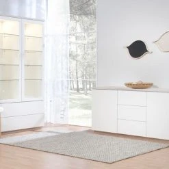 Hiipakka Anton Vitriini Kirkas Lasi Valkoinen -Veke Myymälä anton olohuone4