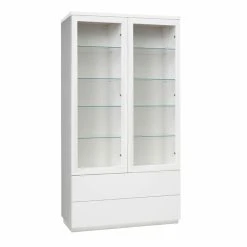 Hiipakka Anton Vitriini Kirkas Lasi Valkoinen -Veke Myymälä anton vitriini 100cm valkoinen 1