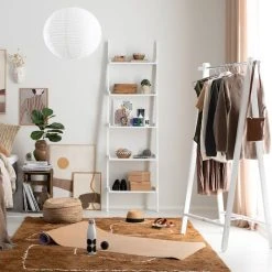 Veke Arki Leveä Tikashylly 56x189 Cm Valkoinen -Veke Myymälä arki levea tikashylly 56x189 cm valkoinen web 4