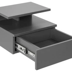 Ei Brändiä Ashlan Seinään Kiinnitettävä Yöpöytä Harmaa -Veke Myymälä ashlan yopoyta harmaa 3