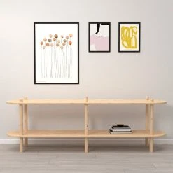 Veke Askel Korkea Tv-taso 165 Cm Puuvalmis -Veke Myymälä askel korkea tv taso 165cm puuvalmis