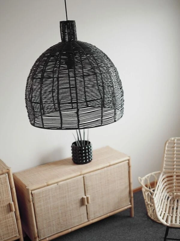 Bella Luna Barcelona Rottinkikaappi 2-ovinen Luonnonväri 4 Bella Luna Barcelona Rottinkikaappi 2-ovinen Luonnonväri - Image 2