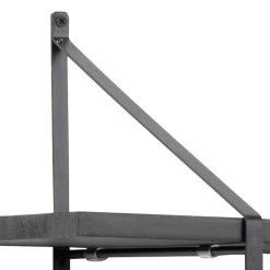 Ei Brändiä Belfast Seinähylly 196x25x111 Cm Musta -Veke Myymälä belfast seinahylly 195x25x111cm musta 6