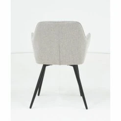 Eureka Blake Tuoli Harmaa Kangasverhoiltu