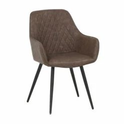 Eureka Blake Tuoli Ruskea Keinonahkaverhoiltu 8 Eureka Blake Tuoli Ruskea Keinonahkaverhoiltu -Veke Myymälä blake tuoli ruskea 1