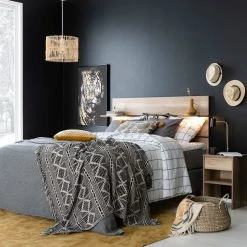 Hiipakka Black Yöpöytä Valkoinen Bs -Veke Myymälä bloomingville huopa musta kierratetty puuvilla web 4